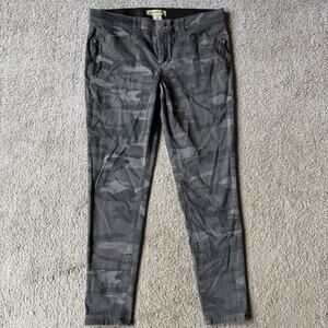 Democracy Abtechnology Womens Camo Skinny Jeans Size 14 Stretchy No Gap Waist